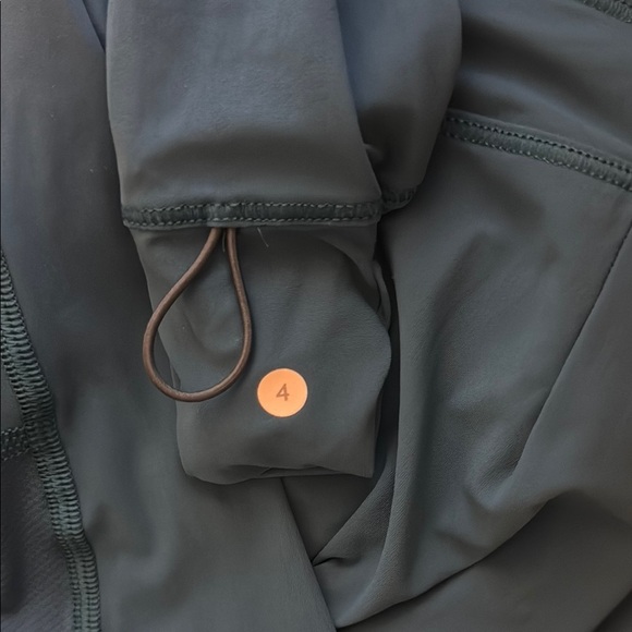 LULULEMON Women's Turquoise Long Sleeve Quarter Zip Running Top - Picture 7 of 7